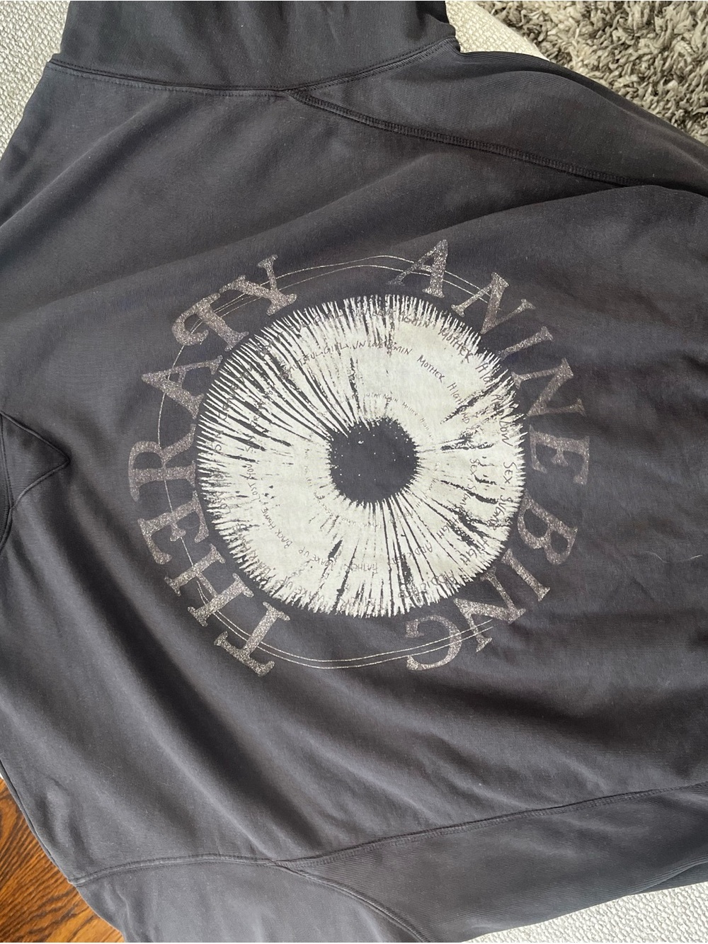 Rare Anine Bing Jaci Therapy Sounds of LA graphic crew beck sweatshirt. Size XS